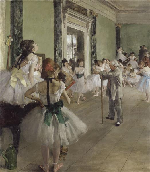 The Ballet Class - 1874