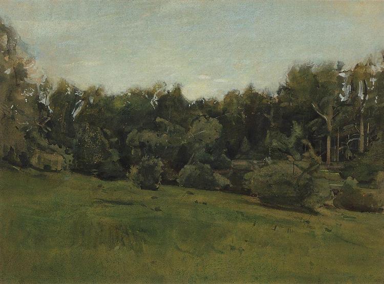 Edge of the Forest. Ligovo - 1894