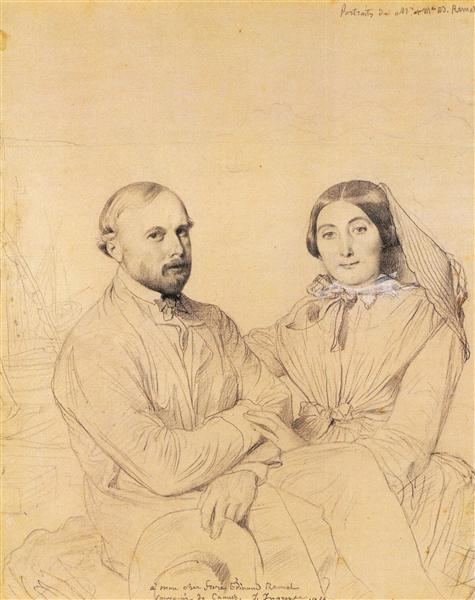 Edmond Ramel et sa femme, nés Irma Donbernard