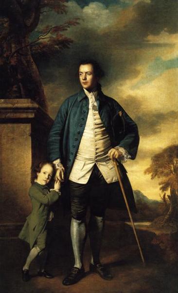 Edward Morant e suo figlio John - 1759