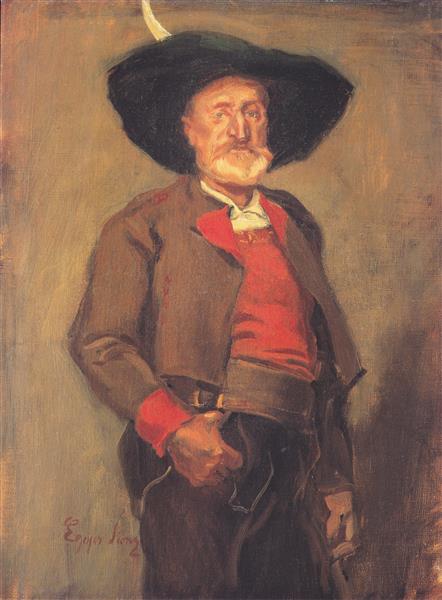 Portrait Costtenoble Disguisé - 1905