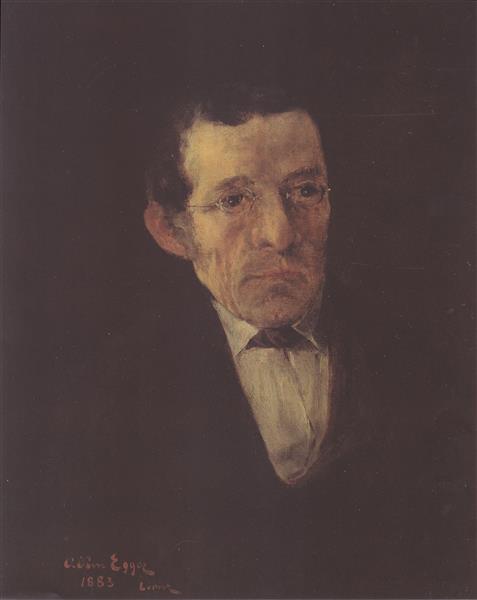 Retrato Del Pintor Ploner - 1883