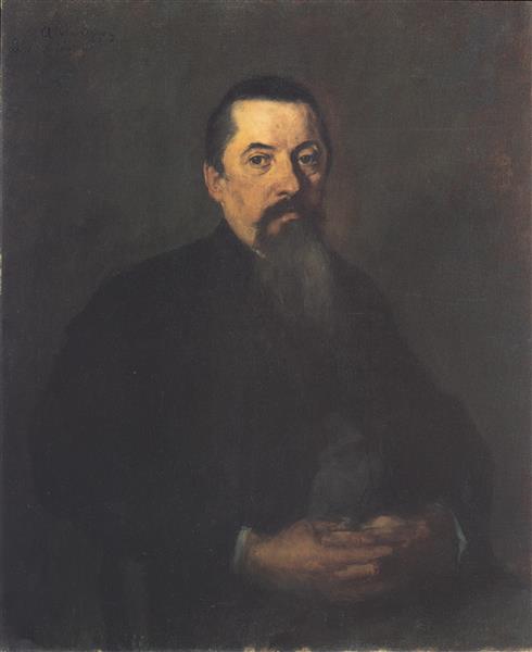 Portrait of the artist's father - 1895