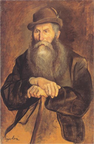 Portrait of a man (knee) - 1899