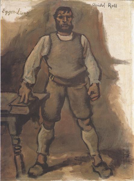 Christoph Rott - A farmer - 1910