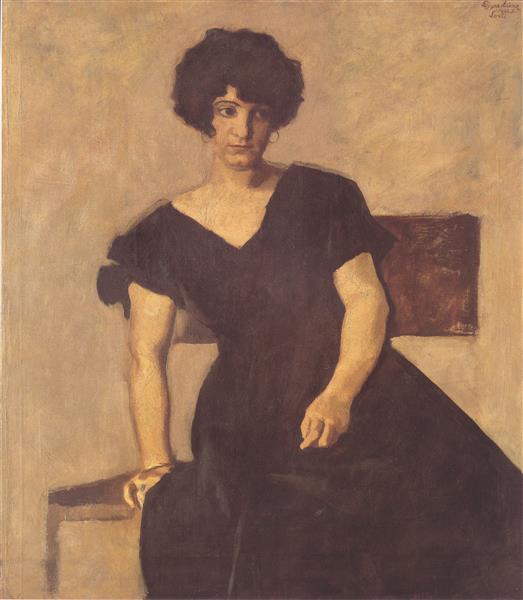 The daughter of the artist Lorli - 1922