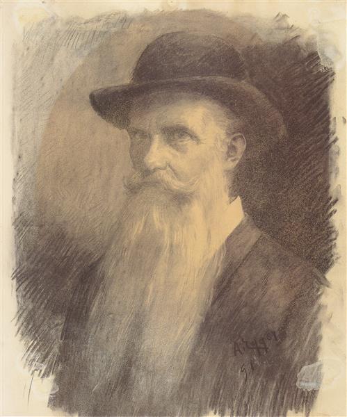 Friedrich Schmidt - o primeiro planejador da Torre Paroquial de Lienz - 1891