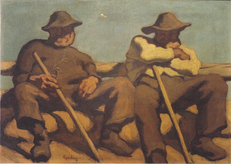 Pasteurs au repos - 1918