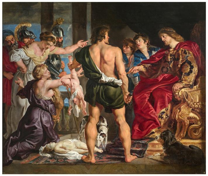 The Judgment of Solomon - 1614