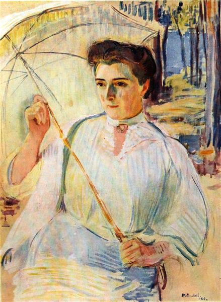 El Retrato De La Señora Emmy Frosterus - 1909