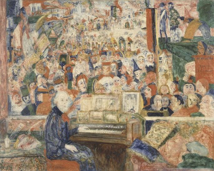 Ensor im Harmonium - 1933