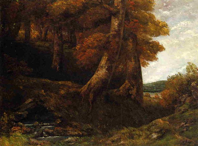 Entering the Forest - 1855