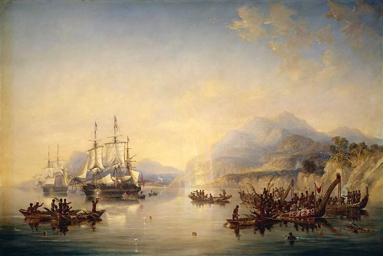 Erebus 'und' Terror 'in Neuseeland - August 1841 - 1847