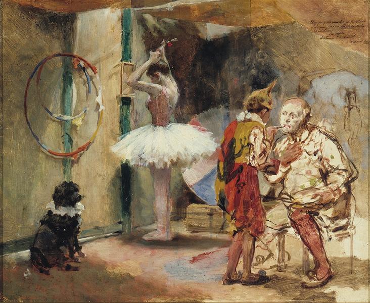 Cirque Scènes - 1891