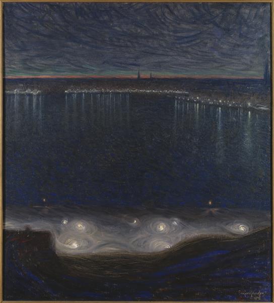 Riddarfjärden à Stockholm - 1898