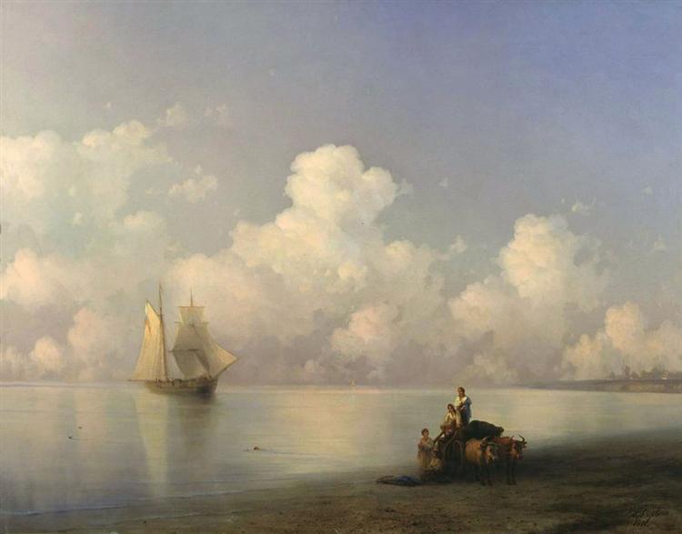 Pomeriggio in mare - 1871