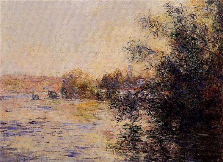 Night Effect of the Seine - 1881