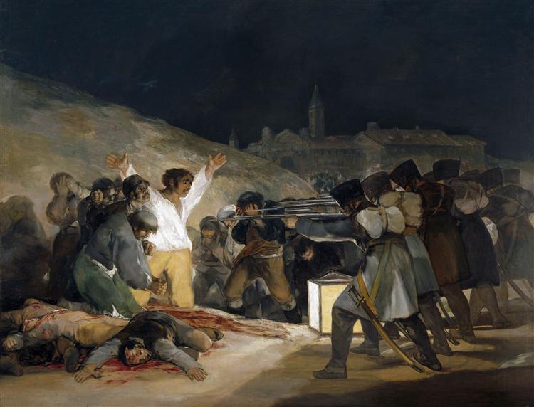 The Third of May 1808 (Execution of the Defenders of Madrid) - 1814