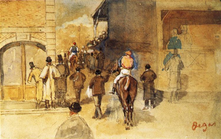 Salida Del Pesaje - 1866