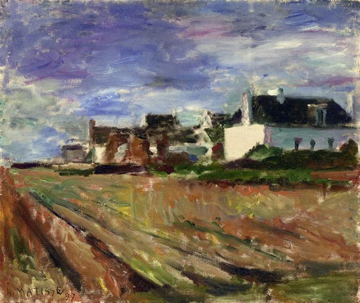 Farms in Brittany Belle Ile 1897