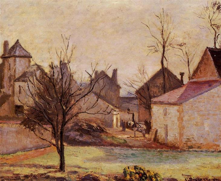 Corral in Pontoise - 1874