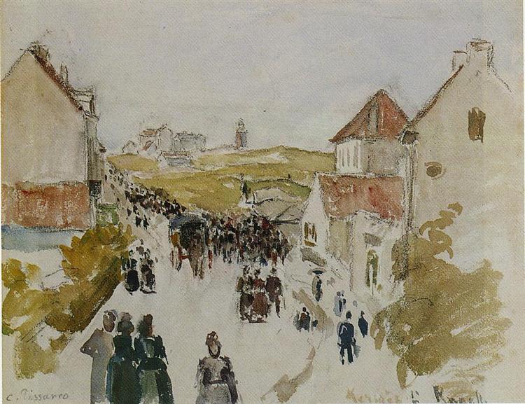 Fiesta at Knokke - 1891