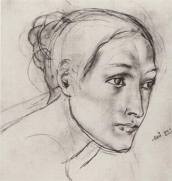 FEMALE HEAD - 1910