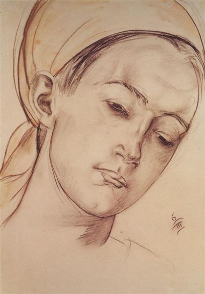 FEMALE HEAD - 1913