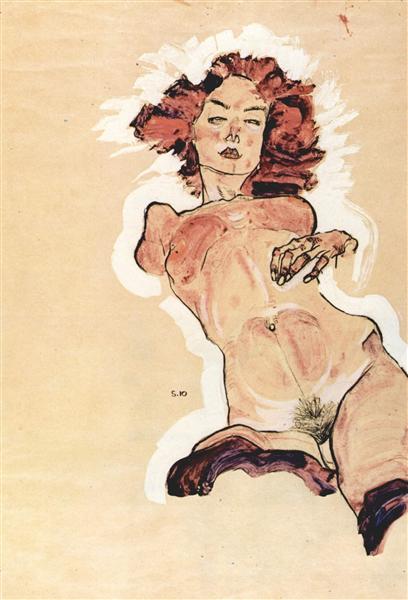 Female nude - 1910