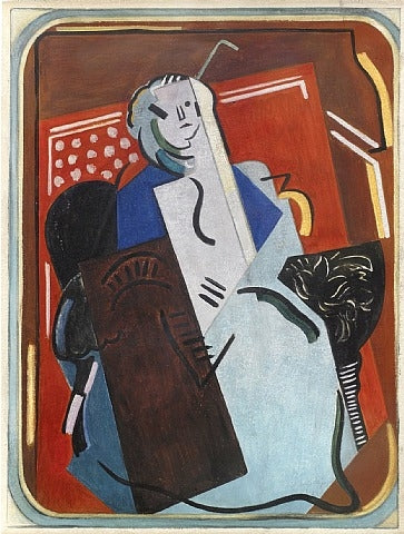 Au fauteuil женщина - 1923