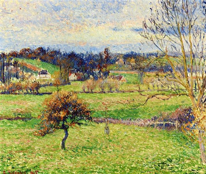 Field in Eragny - 1885