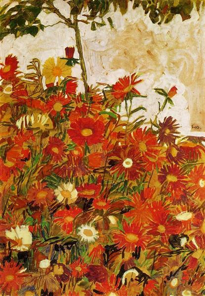 Flower Field - 1910