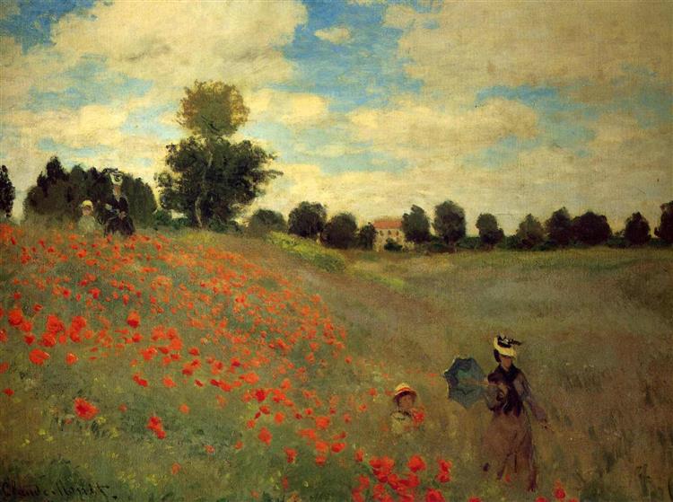 Poppy Field - 1873