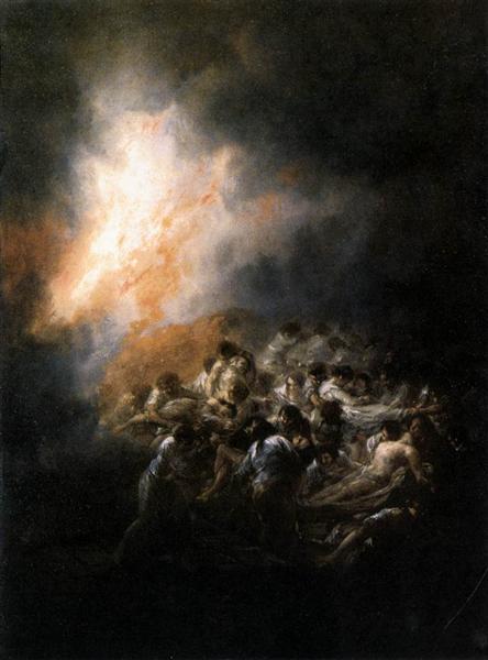 Night fire - 1794