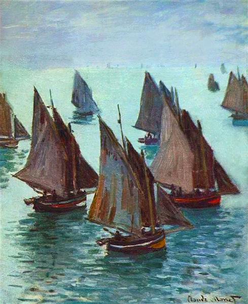 Barcos de pesca - Cal Calma - 1868