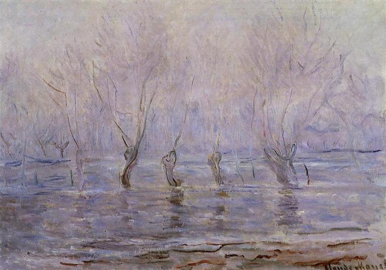 Inondation à Giverny - 1897