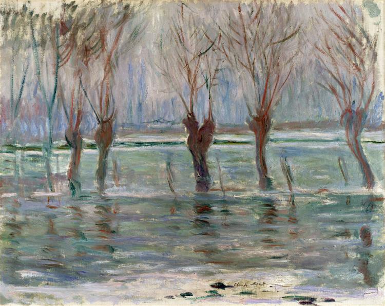 Eaux d'inondation - 1896