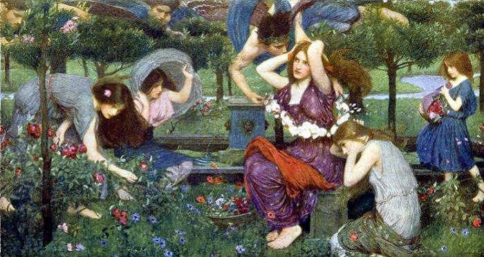 Flora and the Zephyrs - 1898