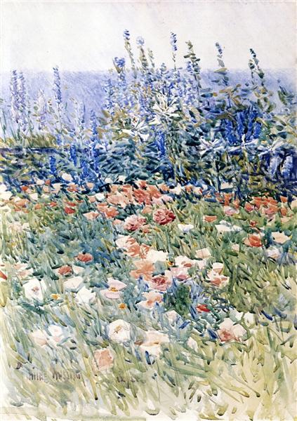 Garden de fleurs - Isles de choos - 1893