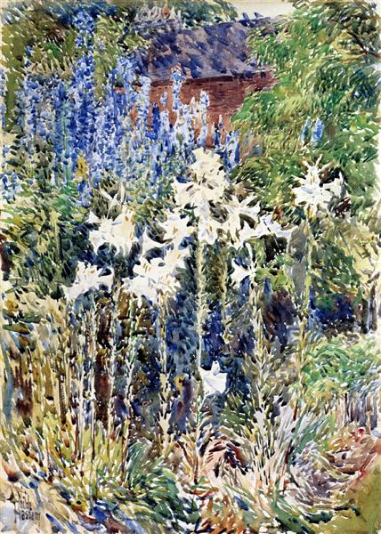 Flower Garden - 1916