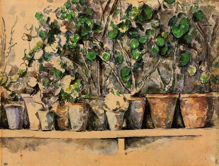 Flower pots - 1887