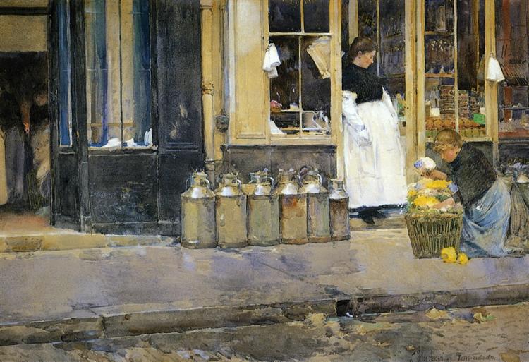 Flower and Dairy - 1888