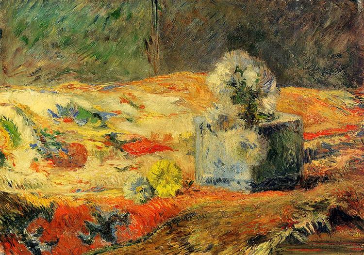 Fleurs et tapis - 1881