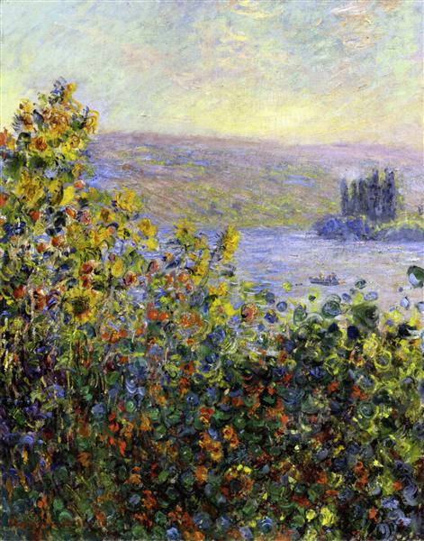 Stecche di fiori in vetheuil - 1881