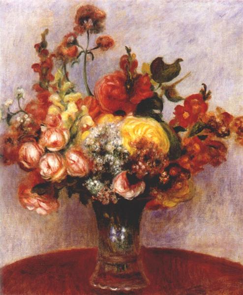 Flowers in a vase - 1898