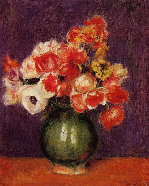 Fleurs dans un vase - 1901 