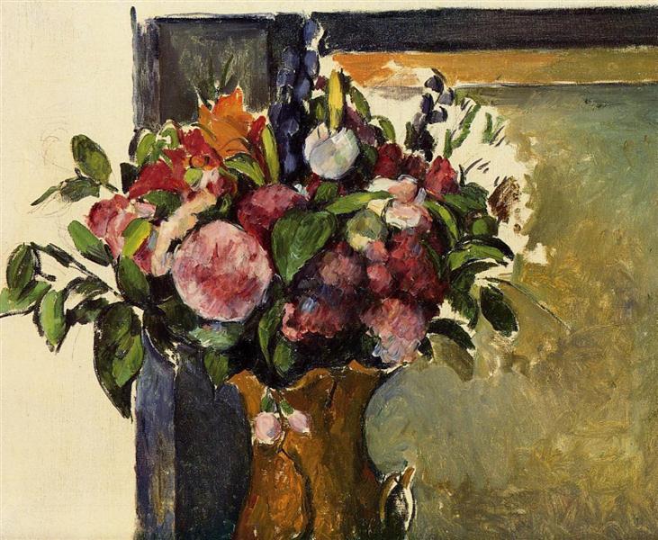 Fleurs dans un vase - 1882