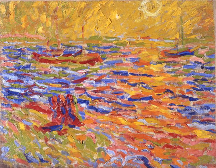 Flusslandschaft - 1907