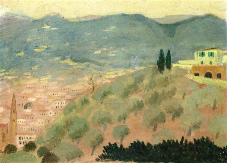 Landscape of Forentice - Viale Dei Colli - 1898