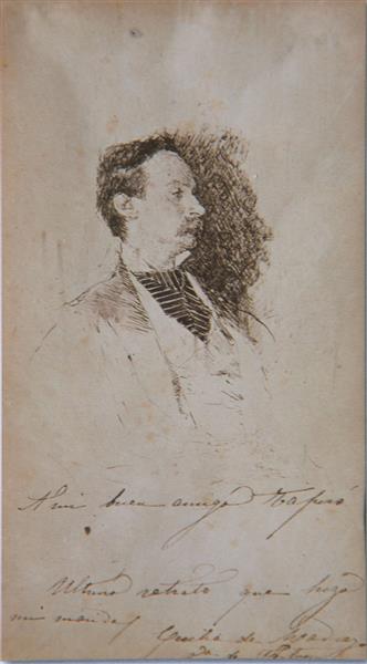 Josep Tapepo iBaró的肖像 -  1874年